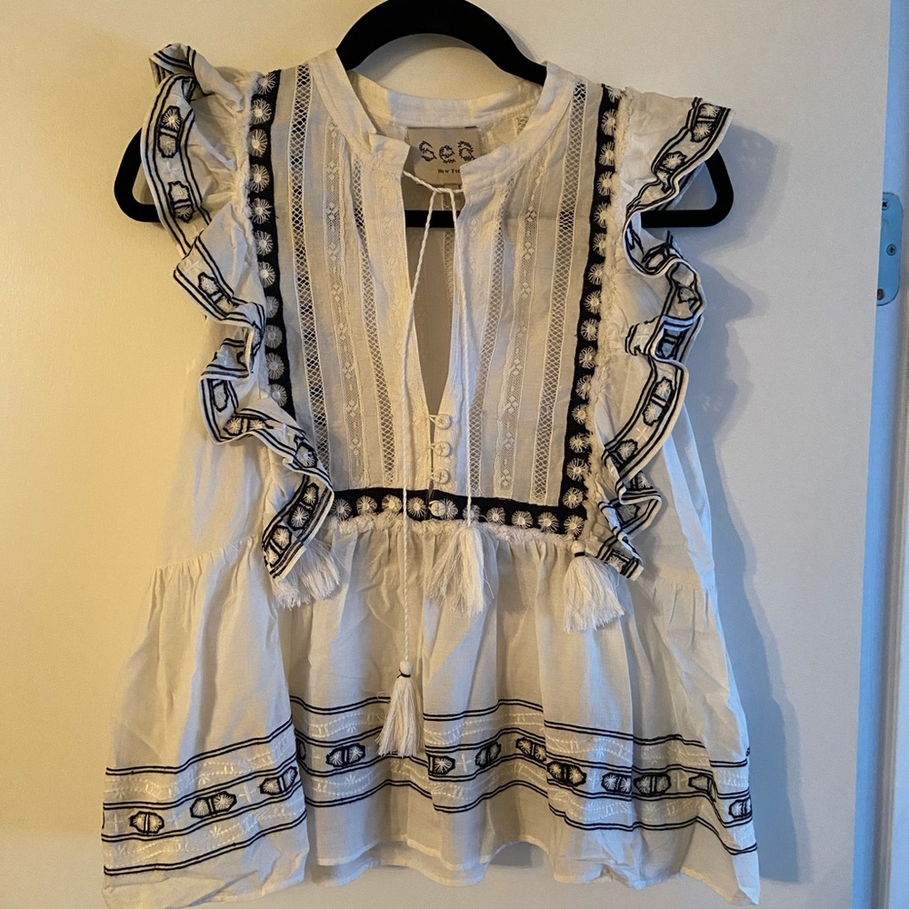 SEA New York sleeveless top